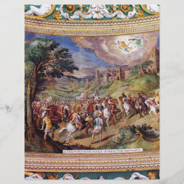 Papier Fresque au musée du Vatican (Devant)