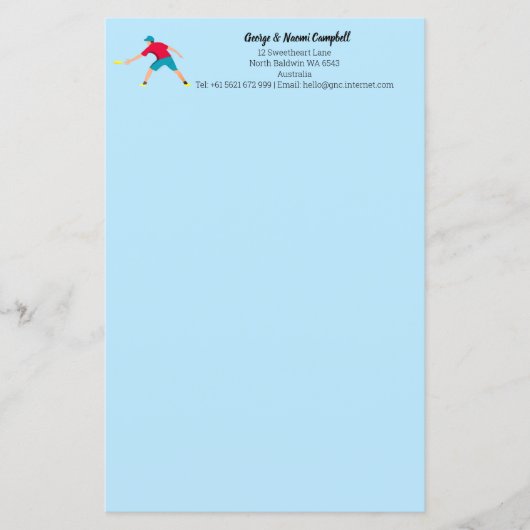 Papier Frisbee ultime (Devant)