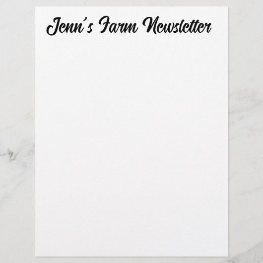 Papier Frizzle Rooster (Dos)