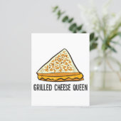 Papier Fromage Grillé Queen Funny Fromage Grillé (Debout devant)