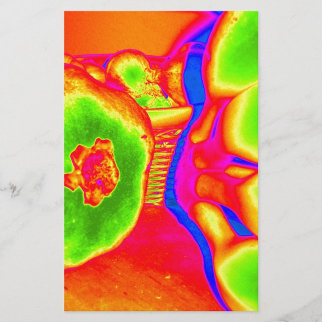 Papier fruit fluorescent (Devant)