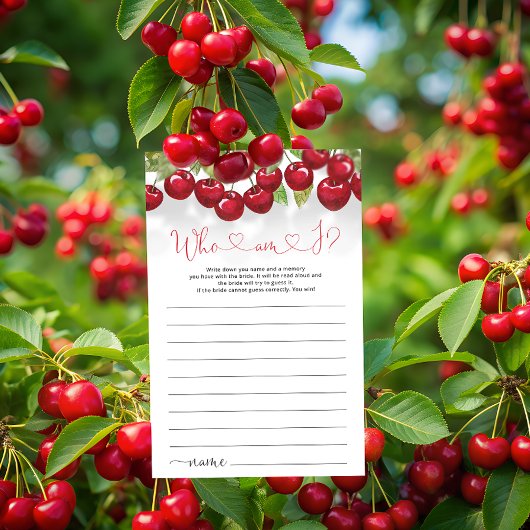 Papier Fruit Qui Suis-Je Jeu De Fête des mariées