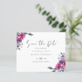 Papier Fuchsia Dreams ENREGISTRER LA DATE Budget (Debout devant)