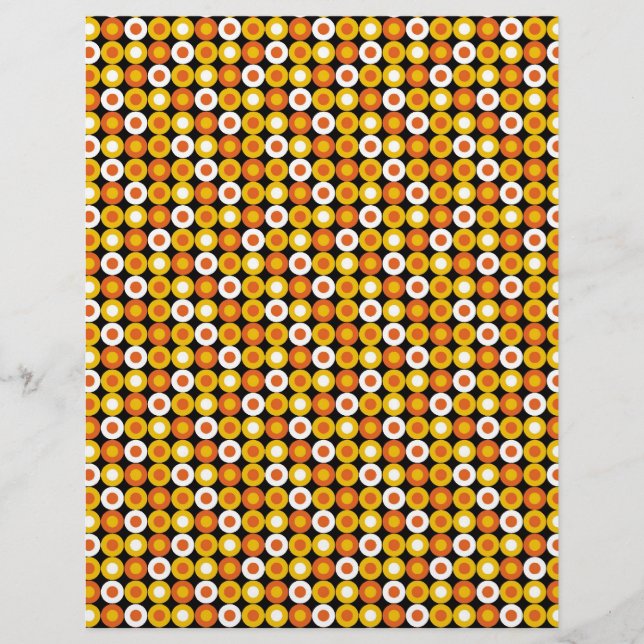 Papier Fun Candy Corn Halloween couleurs (Devant)