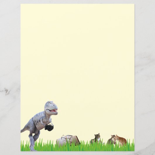 Papier Fun Dinosaur Stationery (Dos)