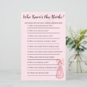 Papier Fun Pink & Red qui connaît le jeu nuptial (Debout devant)