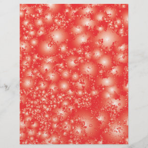 Papier Fun RED Abstrait Enk Super motif de démarrage