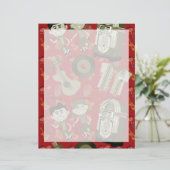 Papier funky bold cinties (Debout devant)