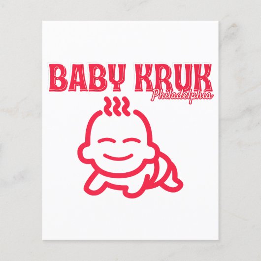 Papier Funny Baby Kruk Philadelphia Premium (Devant)