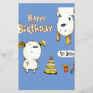 Papier Funny birthday card