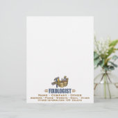 Papier Funny Handyman Humoriste FIXOLOGISTE (Debout devant)