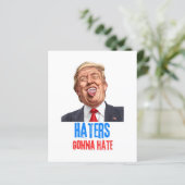 Papier Funny Haters va détester les citations, drôle dire (Debout devant)
