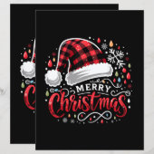 Papier Funny Joyeux Noël (Devant / Derrière)