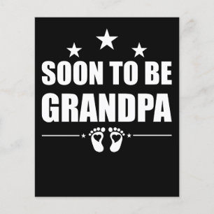 Papier Futur Grand-Père Annonce de Grossesse