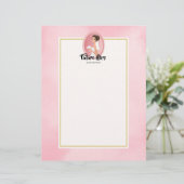 Papier Futur Mme avec mariée en Mariage Gown (Debout devant)