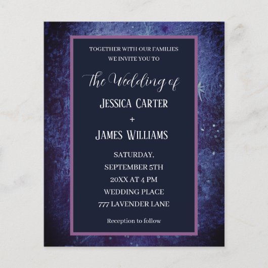 Papier Galaxie Nuit Étoilée Espace Univers Étoiles (Devant)