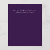 Papier Galaxy Starry Night BAR MITZVAH Invitations Marine (Dos)