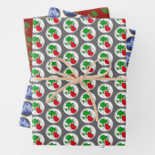 Papier Gallifreyan Christmas Wrapper 3 Pack (En situation)