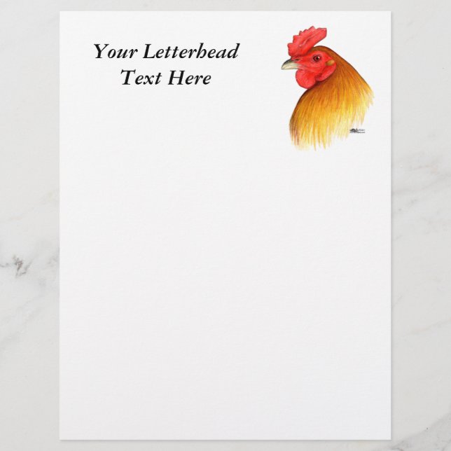 Papier Gamecock (Devant)