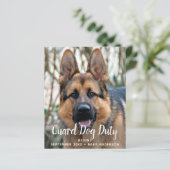 Papier Garde photo personnalisée Faire-part de grossesse (Debout devant)