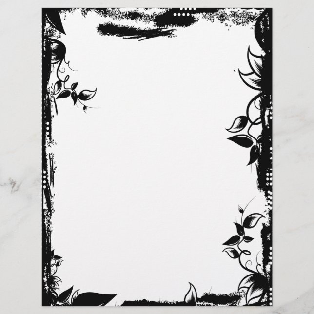 Papier Garden Grunge (Devant)