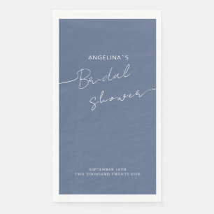 Papier Gastenhanddoeken Bruid douche. Servet