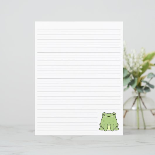 Papier Gelée verte (Debout devant)