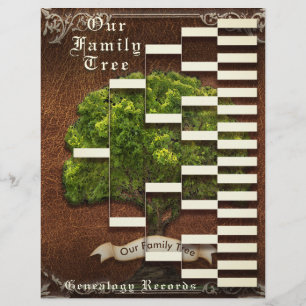 Papier Généalogie Pedigree