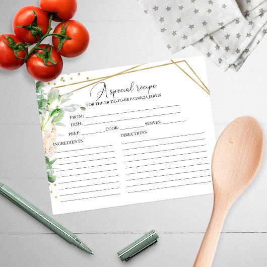 Papier Géométrie de verdure Fête des mariées d'huile d'or