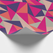 Papier géométrique d'enveloppe de cadeau de rétro (Coin)