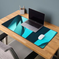 Papier géométrique turquoise