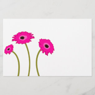 Papier Gerber Daisy framboise