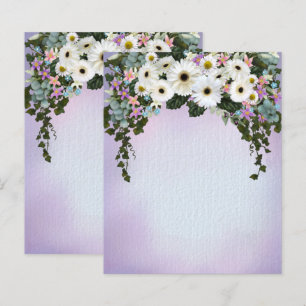 Papier Gerbera Daisies Swag
