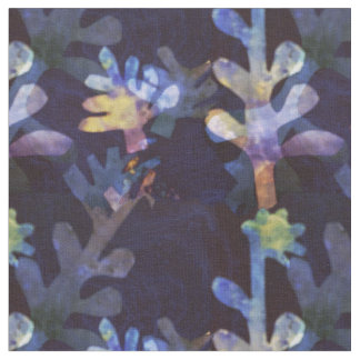 Papier gesneden bomen stof