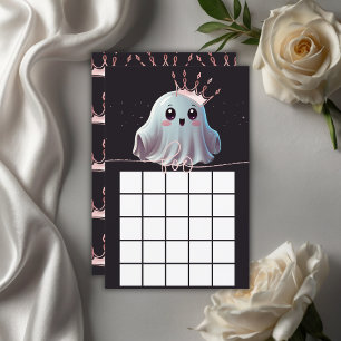 Papier Ghost Halloween Baby shower Little Boot Jeu