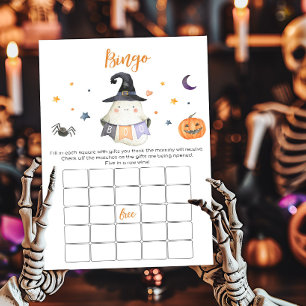 Papier Ghost Little Boo Baby shower Bingo Jeu