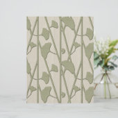 Papier ginkgo biloba (Debout devant)