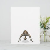 Papier Girafe flexible (Debout devant)