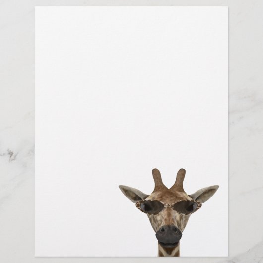 Papier Giraffe Incognito (Devant)