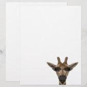 Papier Giraffe Incognito (Devant / Derrière)