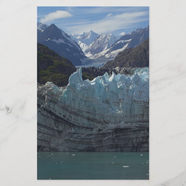 Papier Glacier Margerie Alaska (Devant)