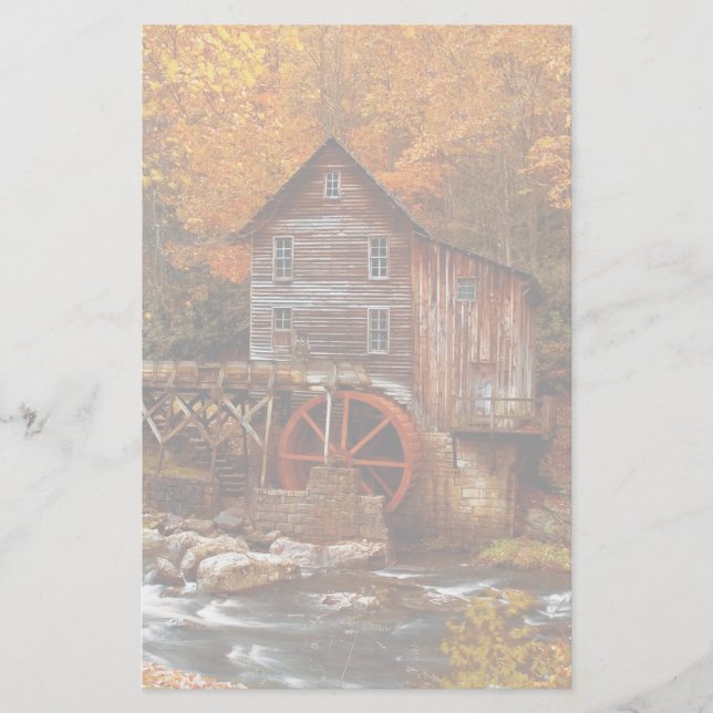 Papier Glade Creek Grist Mill (Devant)