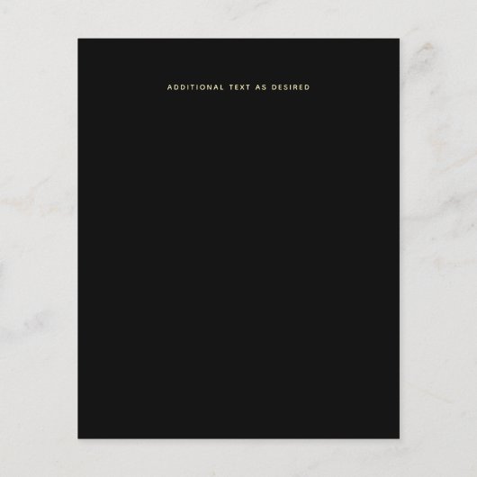 Papier Glam BAT MITZVAH Girly Gold Parties scintillant Po (Dos)