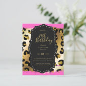 Papier Glam Girly Parties scintillant 21e anniversaire (o (Debout devant)