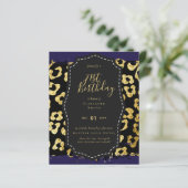 Papier Glam Girly Parties scintillant 21e anniversaire (o (Debout devant)