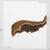 Papier Glitch Alimentation chèvre oreille frite (Devant / Derrière)