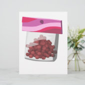 Papier Glitch Food dessert rub (Debout devant)