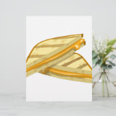 Papier Glitch Food fromage grillé (Debout devant)