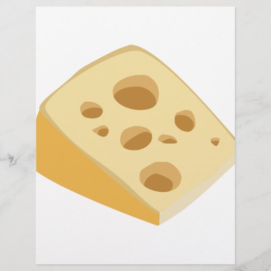 Papier Glitch Food fromage puant (Devant)