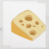 Papier Glitch Food fromage puant (Devant / Derrière)